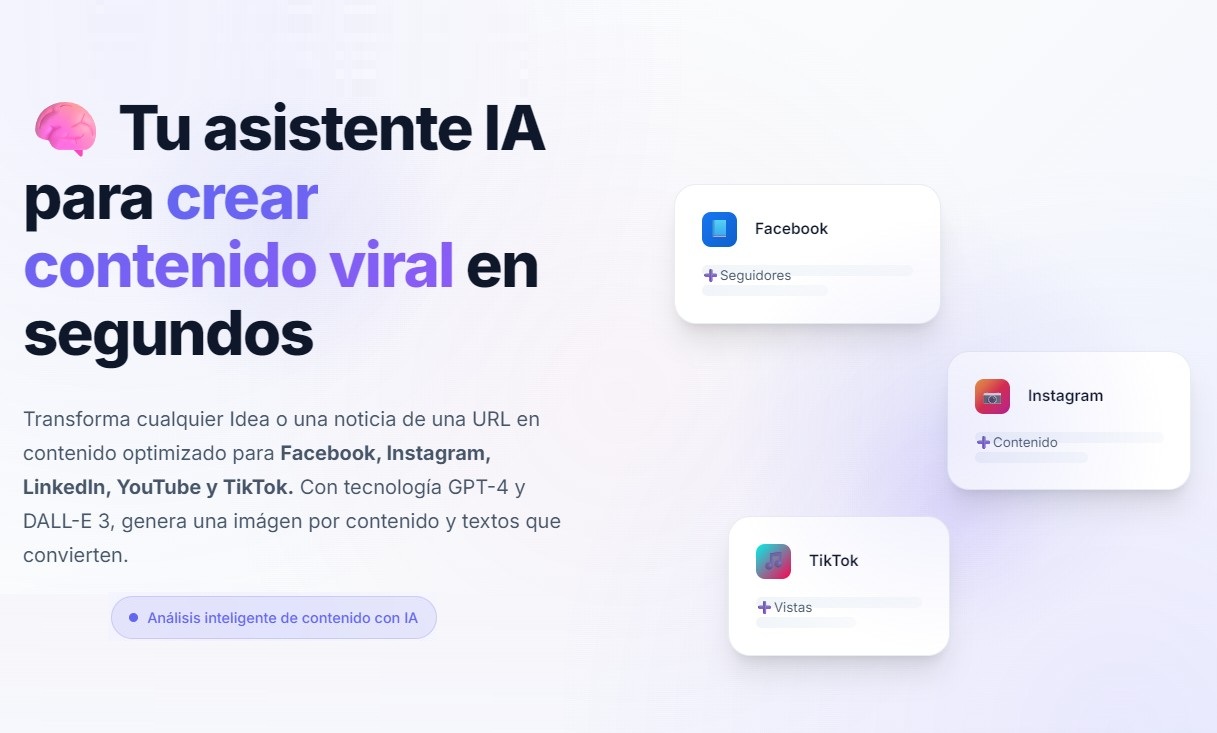 Content Generator — Panel IA