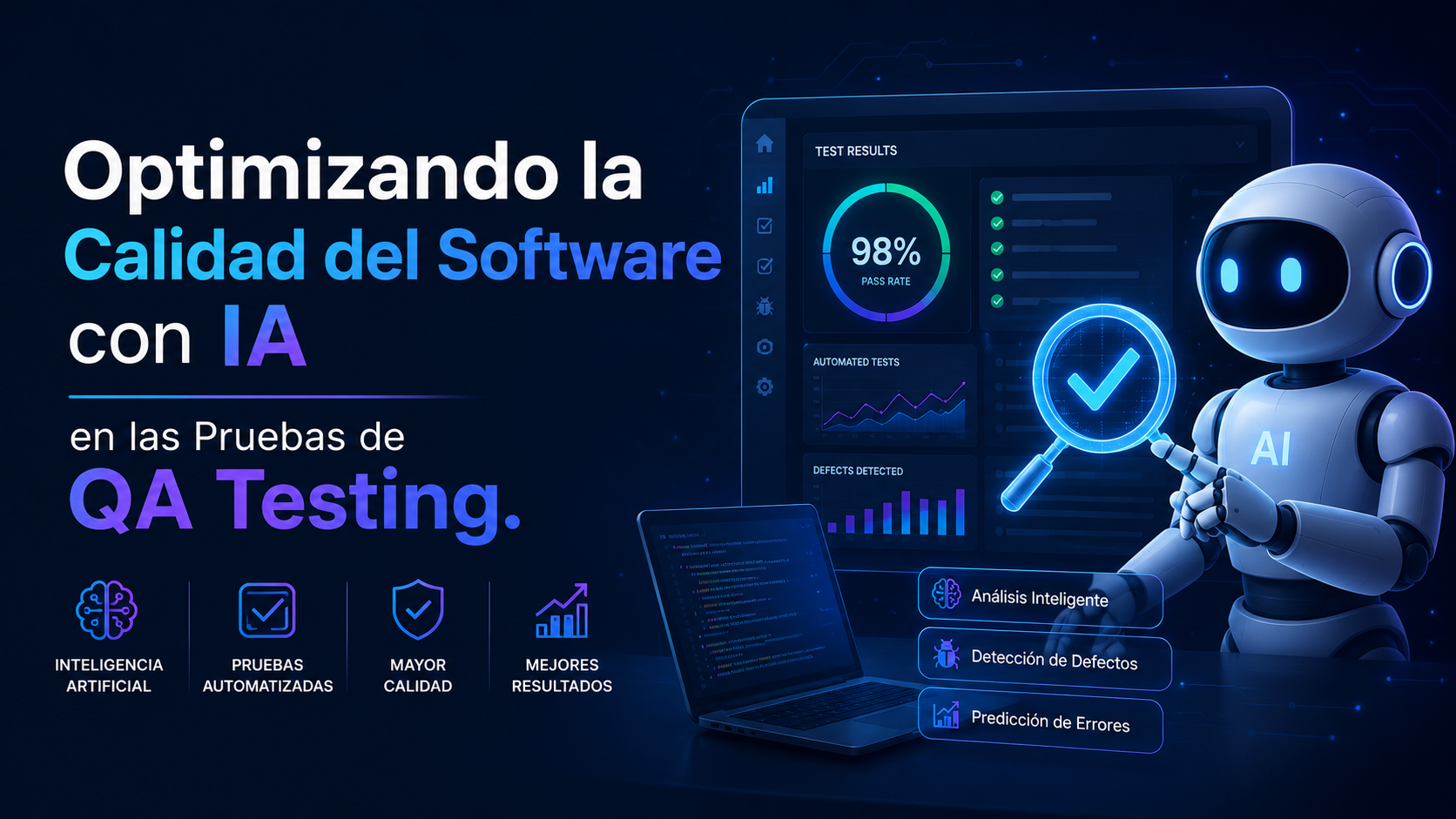 Optimizando la Calidad del Software con IA en las Pruebas de QA Testing