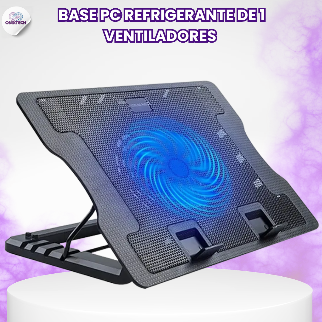 Base pc refrigerante 1 ventilador